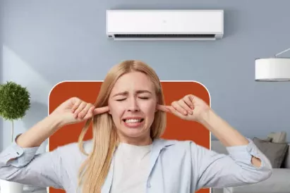 دلیل صدای زیاد کولر گازی هنگام روشن شدن چیست؟